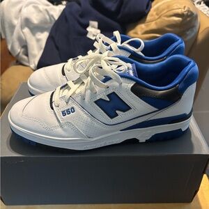 Size 9 Team Royal Blue New Balance 550’s